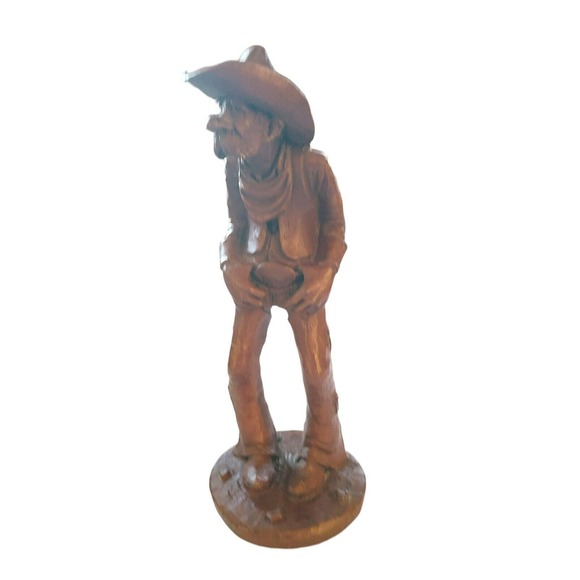 Woodcast Collectibles Cowboy Figure - R Wetherbee Jr 1986 - Picture 7 of 8